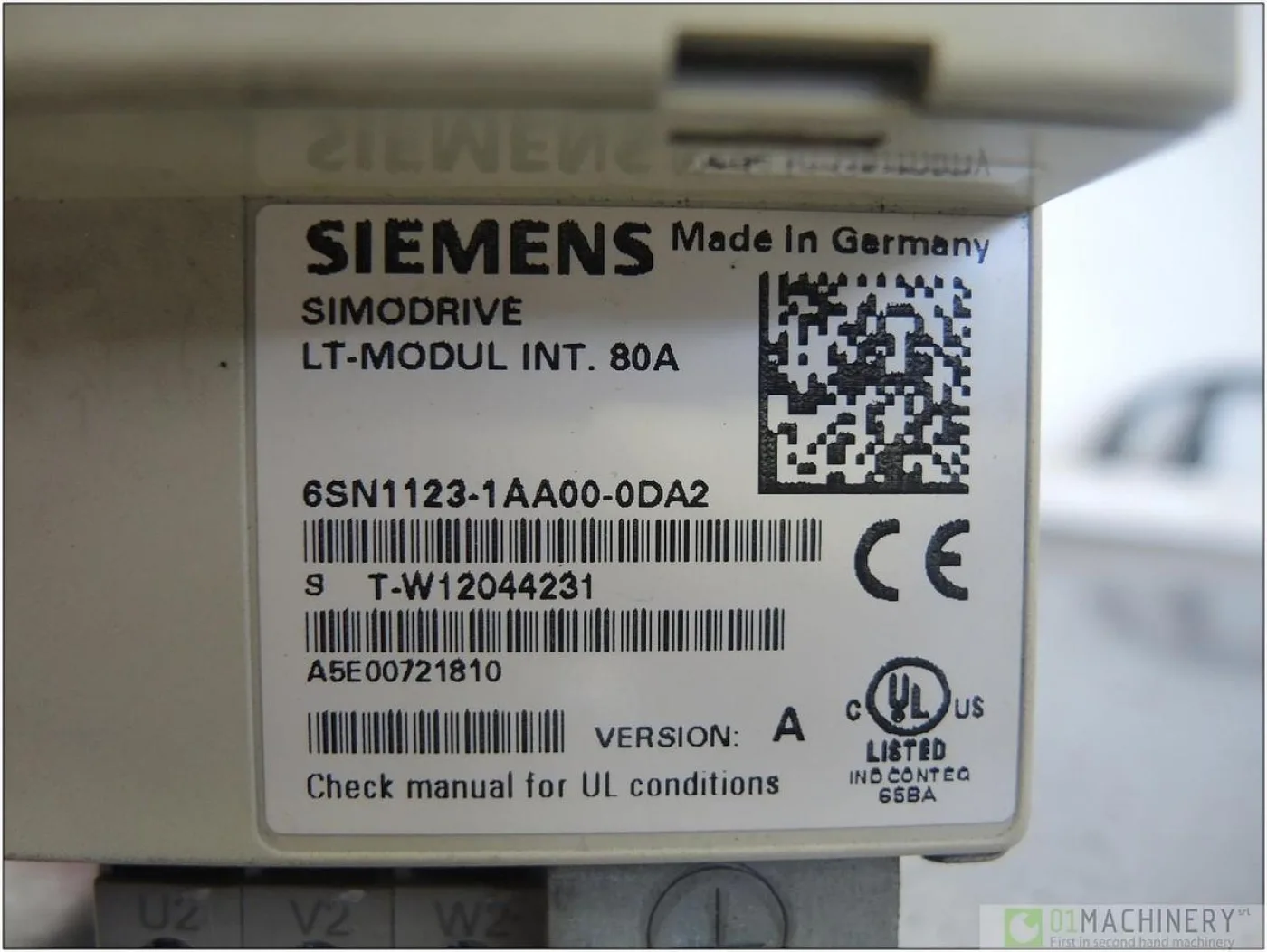 SIEMENS 6SN1123-1AA00-0DA2 AI3163 - 3