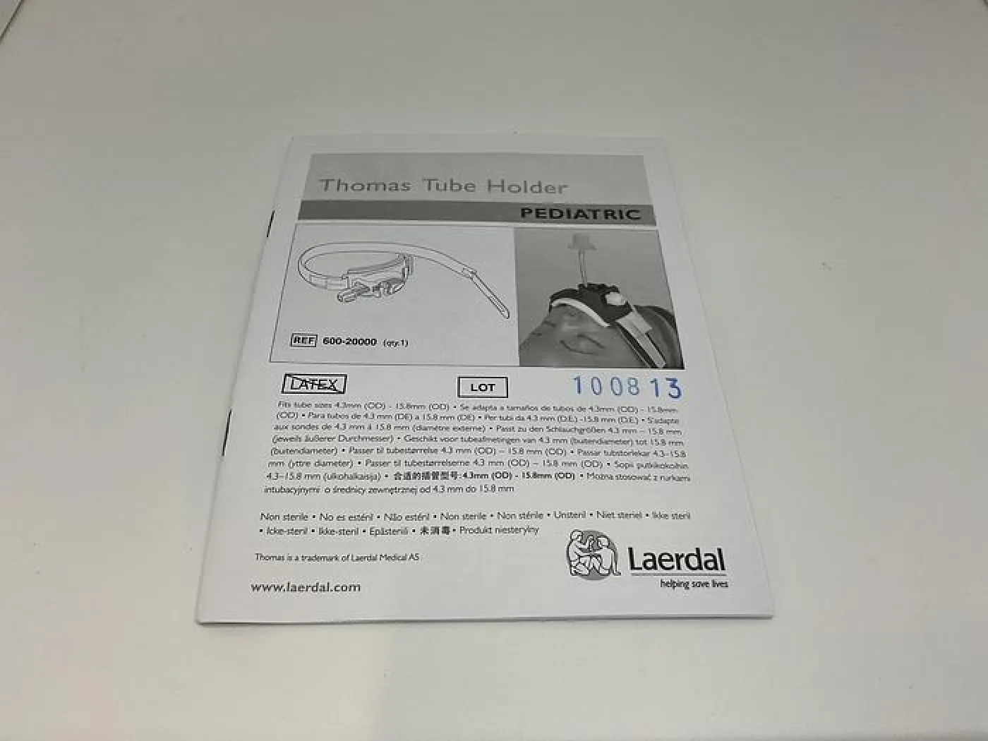 Laerdal Thomas Tube Holder Pediatric - 2