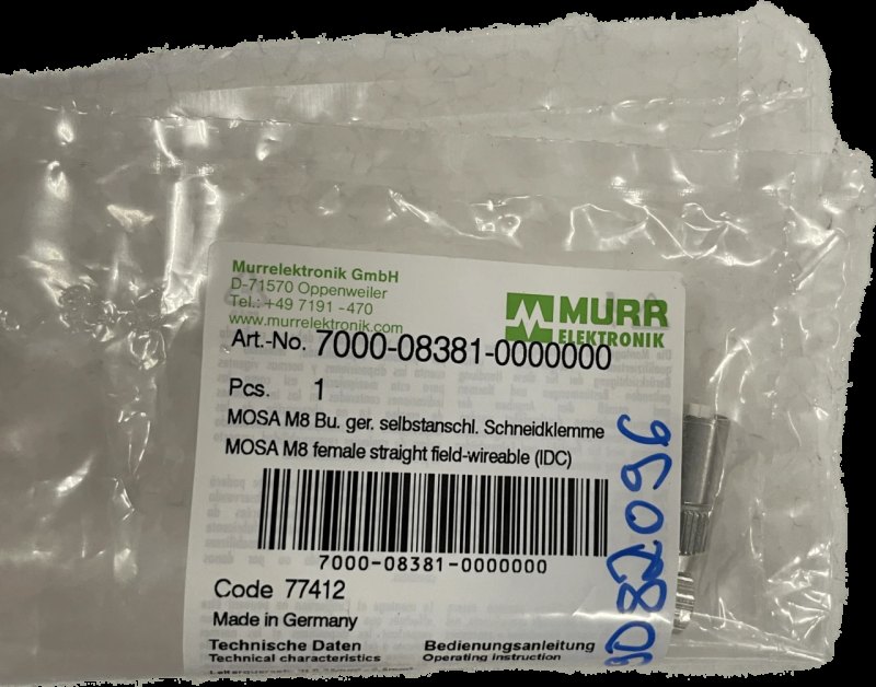 MURR-Electronic 7000-08381-0000000
