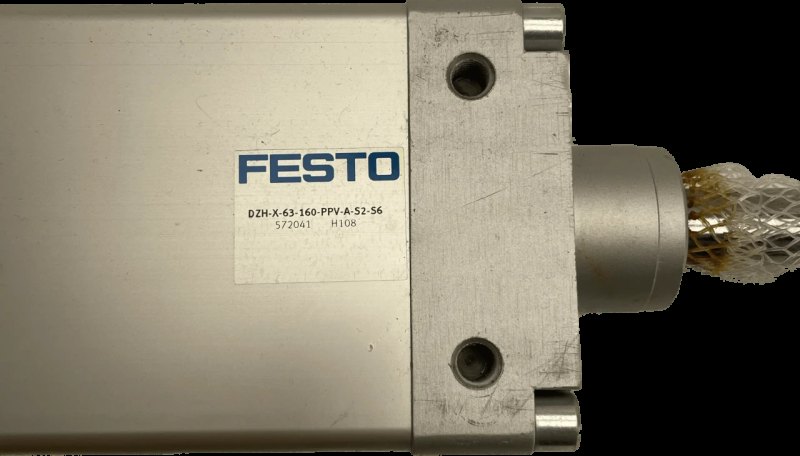 Festo Flachzylinder DZH-X-63-160-PPV-A-S2-S6