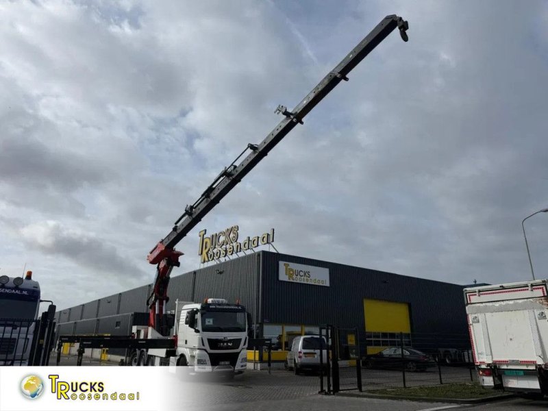 MAN Tgx 580 + Effer 1855/6S + 8X4 + Euro 6 + Remote + Full Option + 1936H