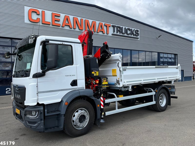 MAN TGM 18.320 Euro 6 Fassi 13 Tonmeter laadkraan NEW AND UNUSED!