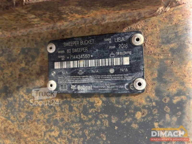 BOBCAT 60 sweeper 155 cm breed - bobcat snelwissel - m...
