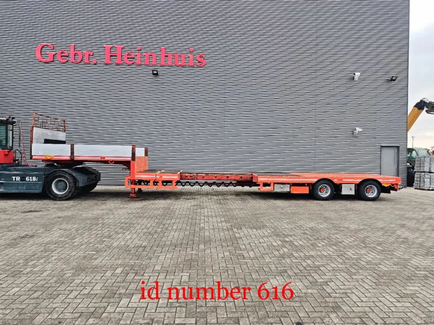 Broshuis E2485 3.8 Meter Extandable! - 2