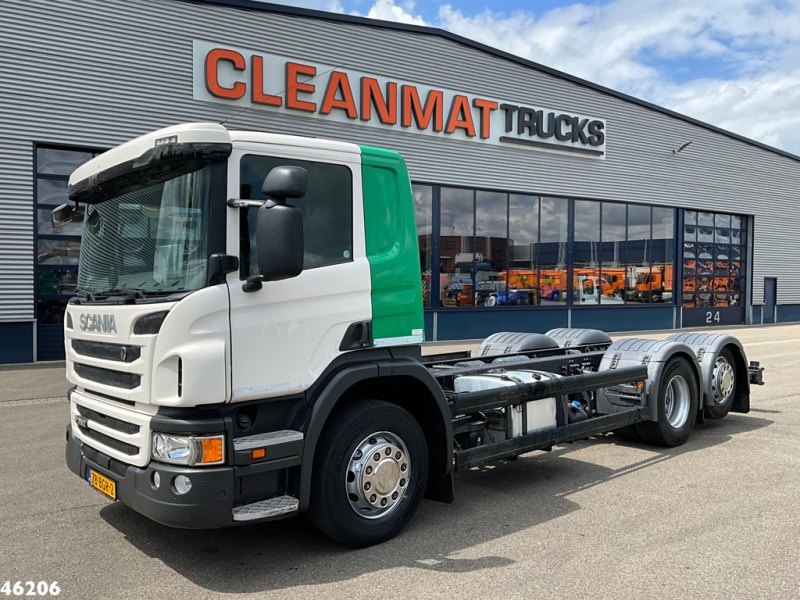Scania P 250 Euro 6 Chassis cabine with PTO Just 232.104 km!