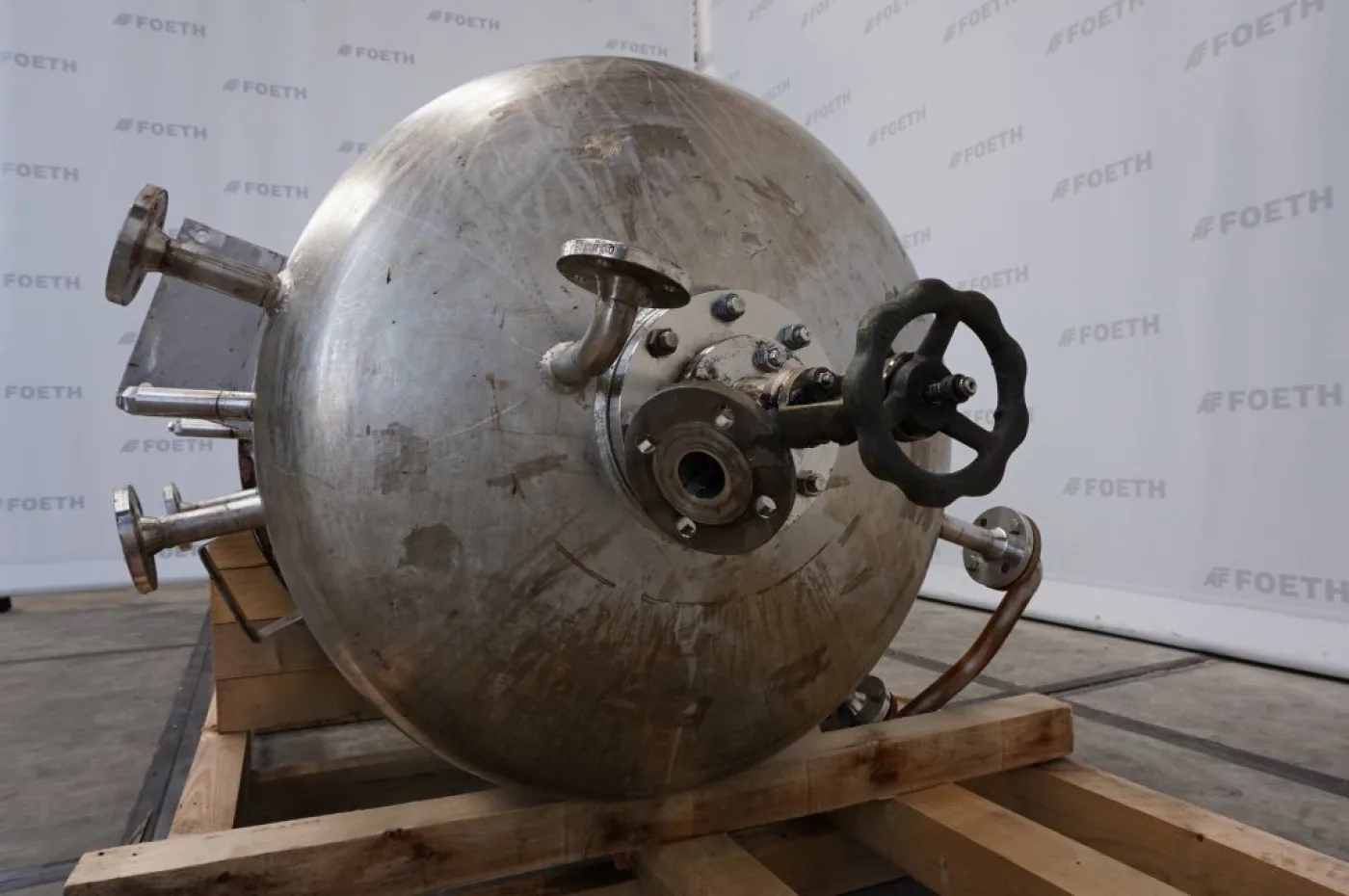 Sombroek Zaandam 600 l Anchor stirrer - Stainless Steel Reactor - 2