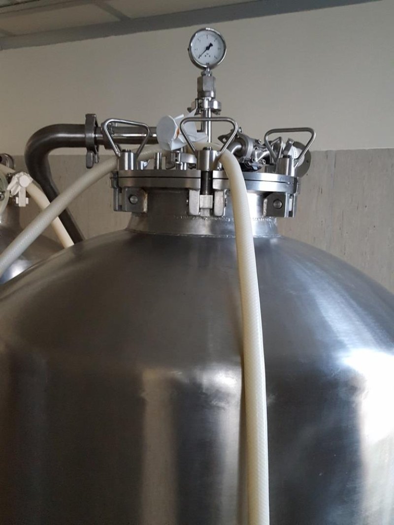 SERBATOIO INOX CARRELLATO – CISA MOD. 300 L
