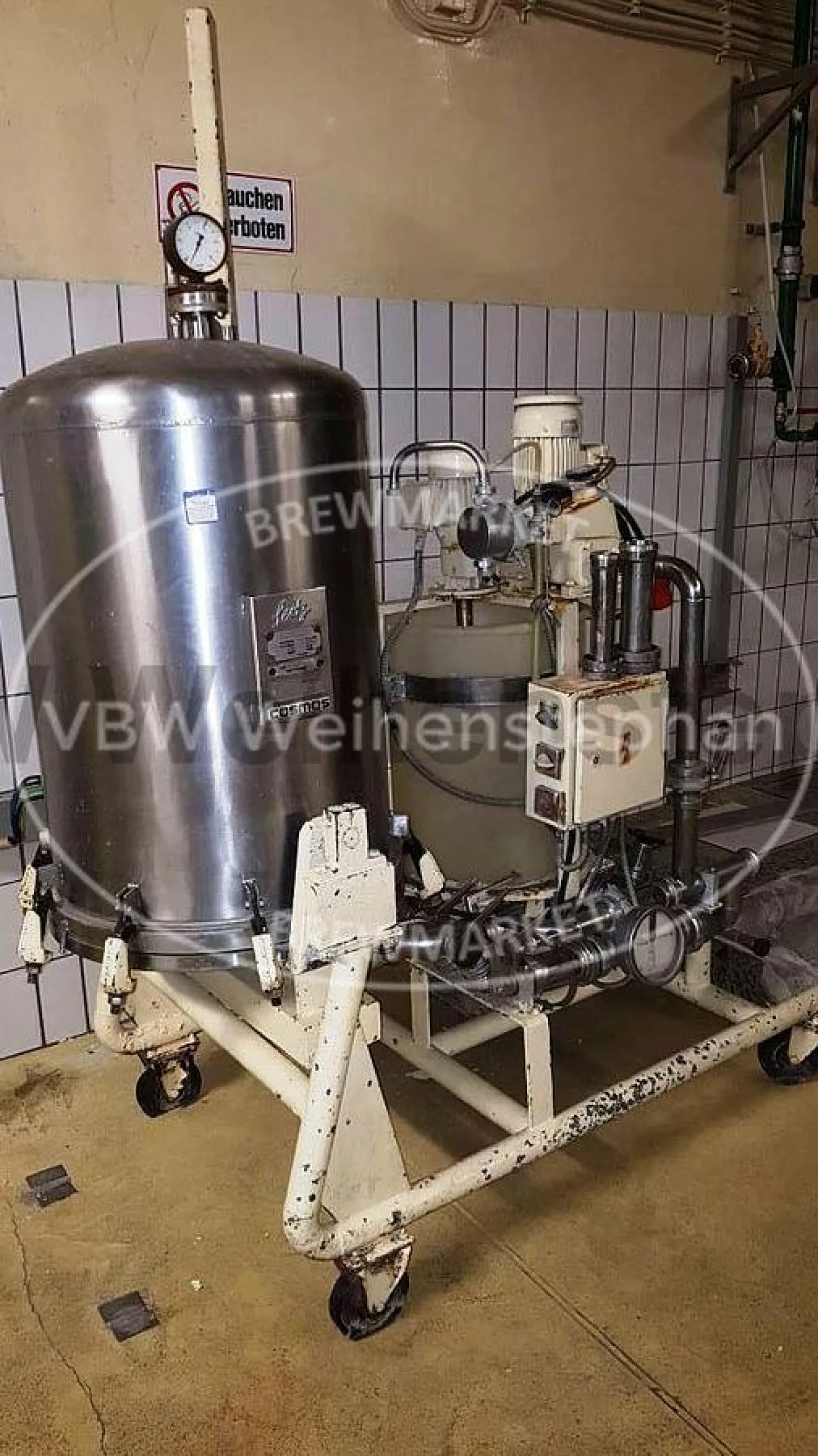 Kieselguhr filter, mobile - 2