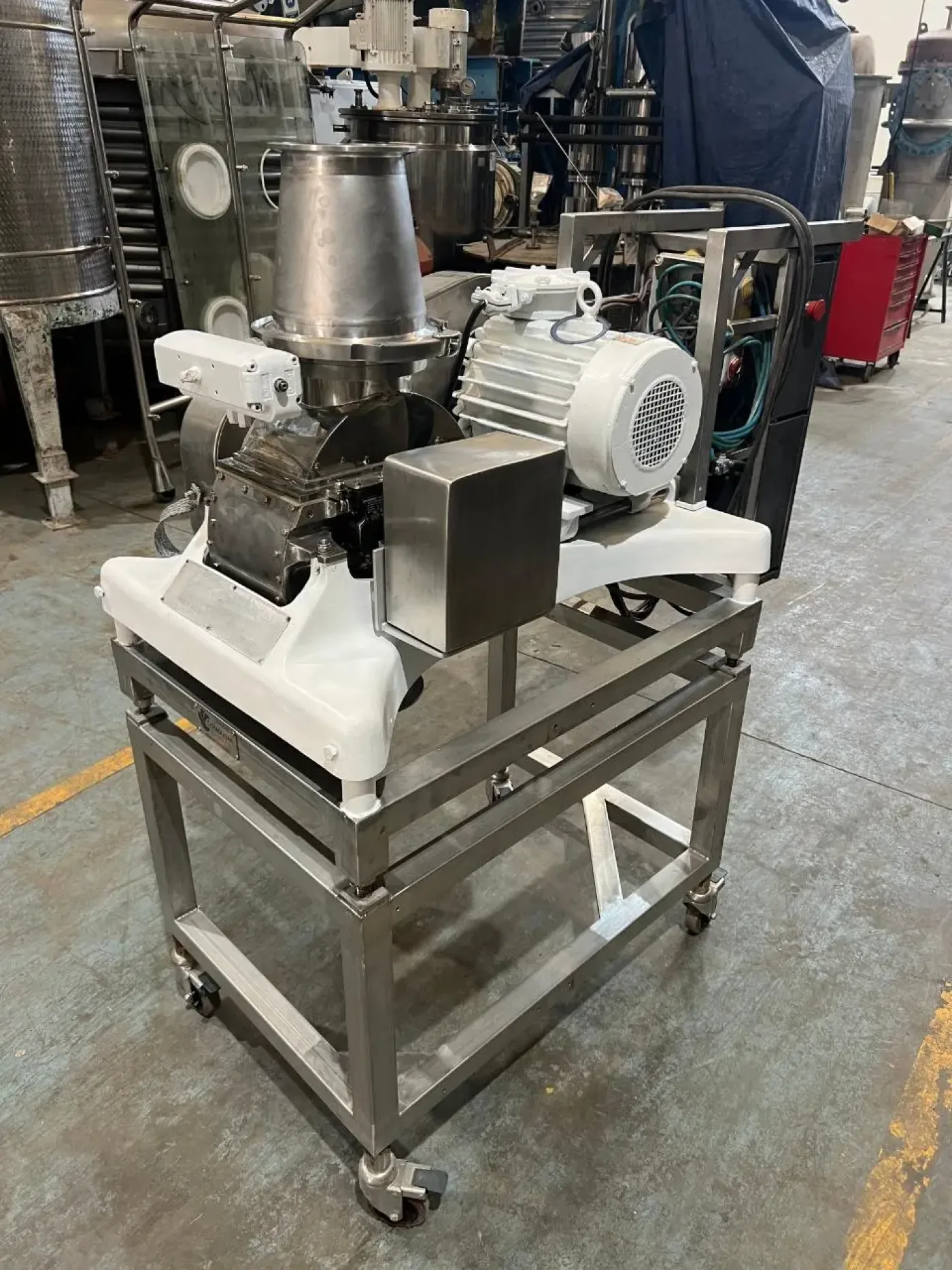 USED STAINLESS STEEL HAMMER MILL - 2