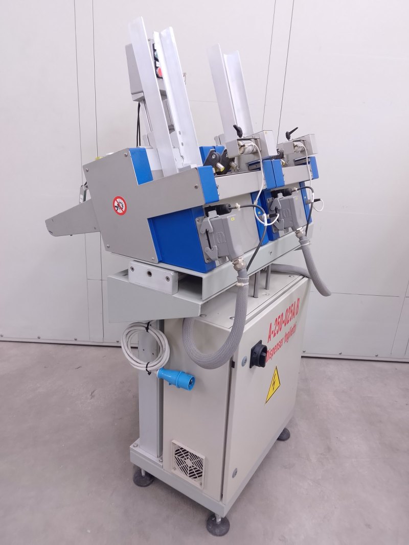 ALIMENTATORE DI FOGLIETTI ILLUSTRATIVI – ETIPACK – MOD.WHIZZY 210 / SISTEMA SPECIALE A-250-025A/B