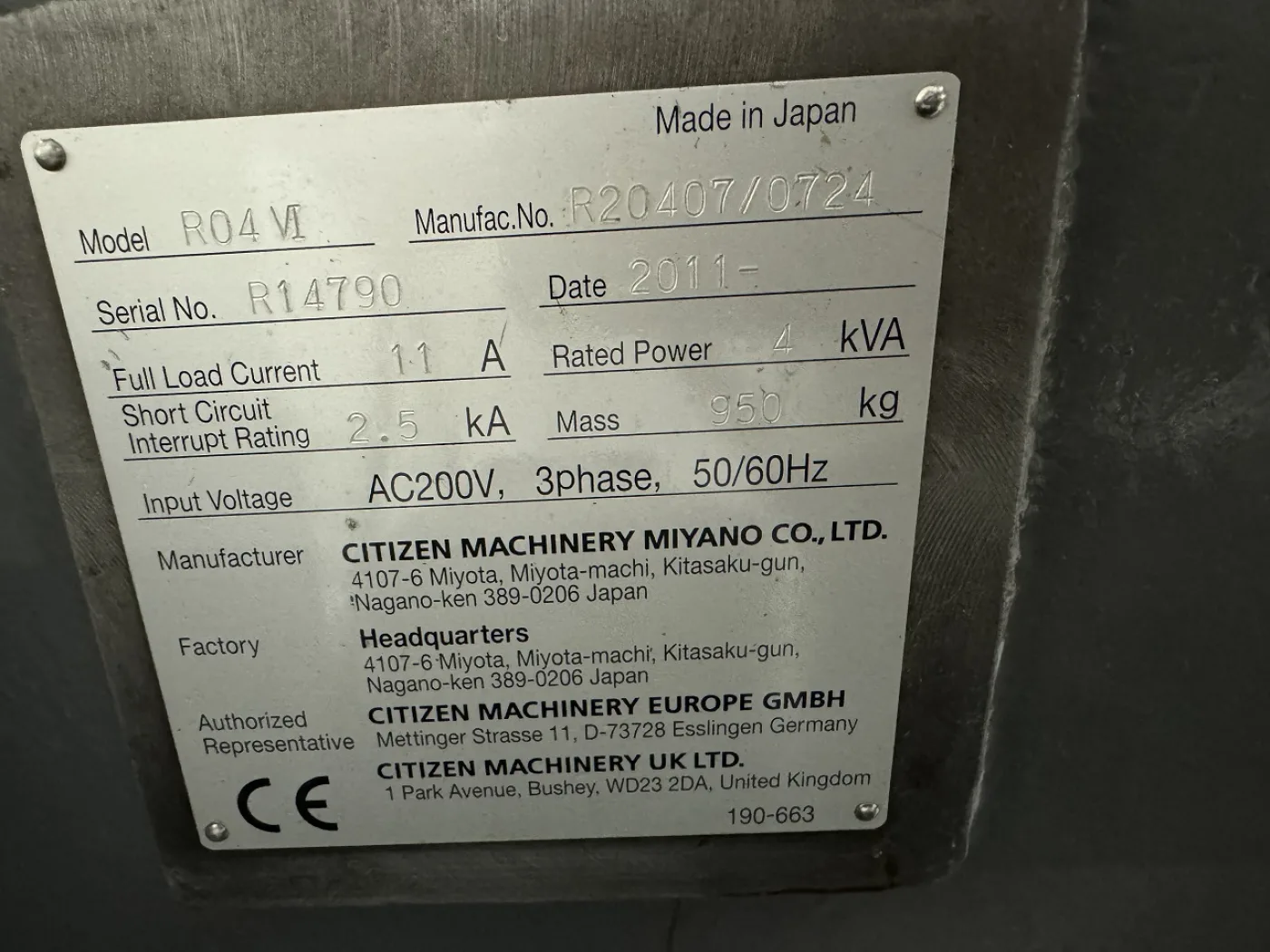 CNC DREHAUTOMAT CITIZEN CINCOM R04-VI - 6