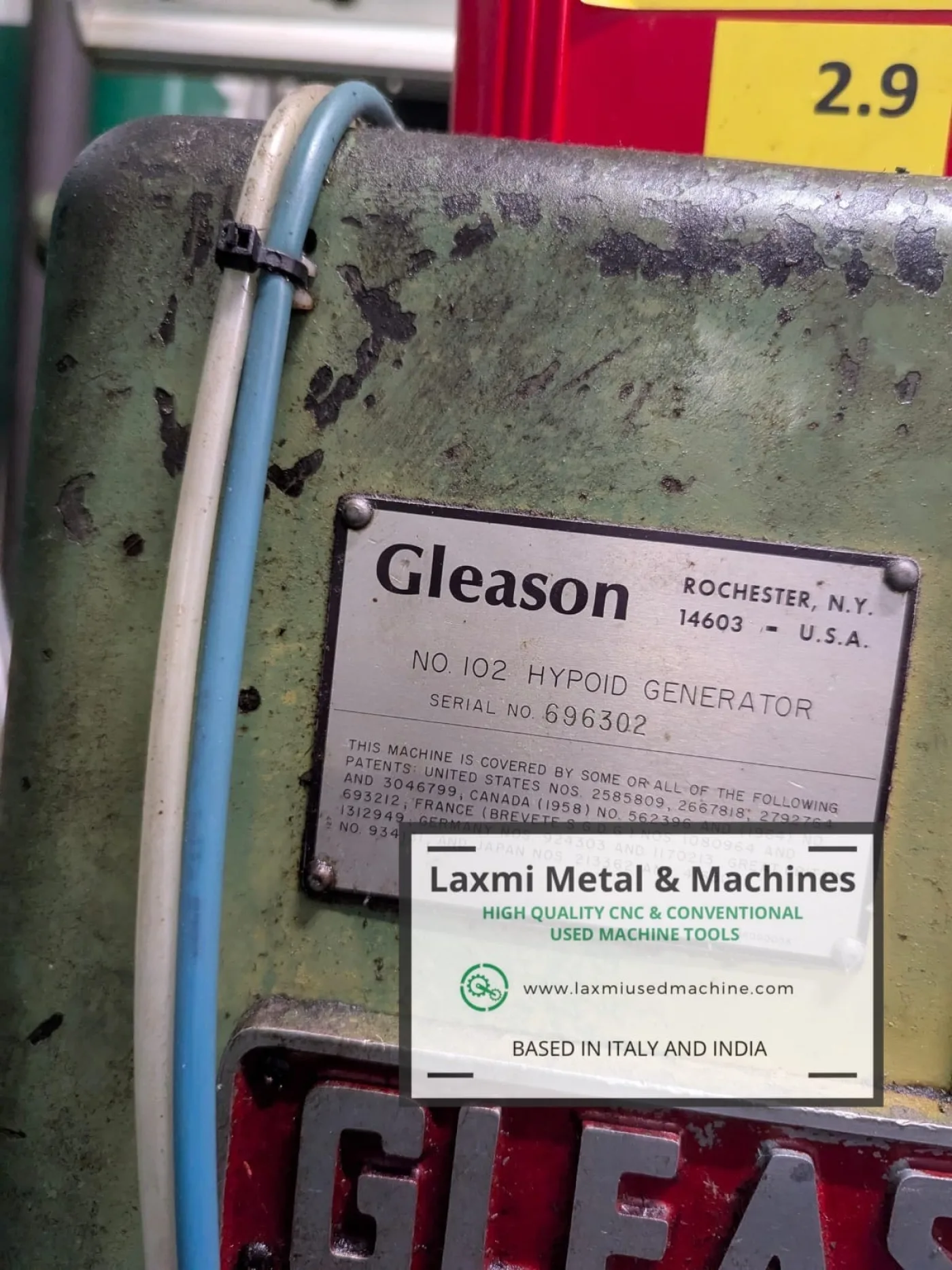 HYPOID GEAR GENERATOR, GLEASON - 102 / 2A (4 pieces) - Laxmi Metal & Machines, Rohtak - 8