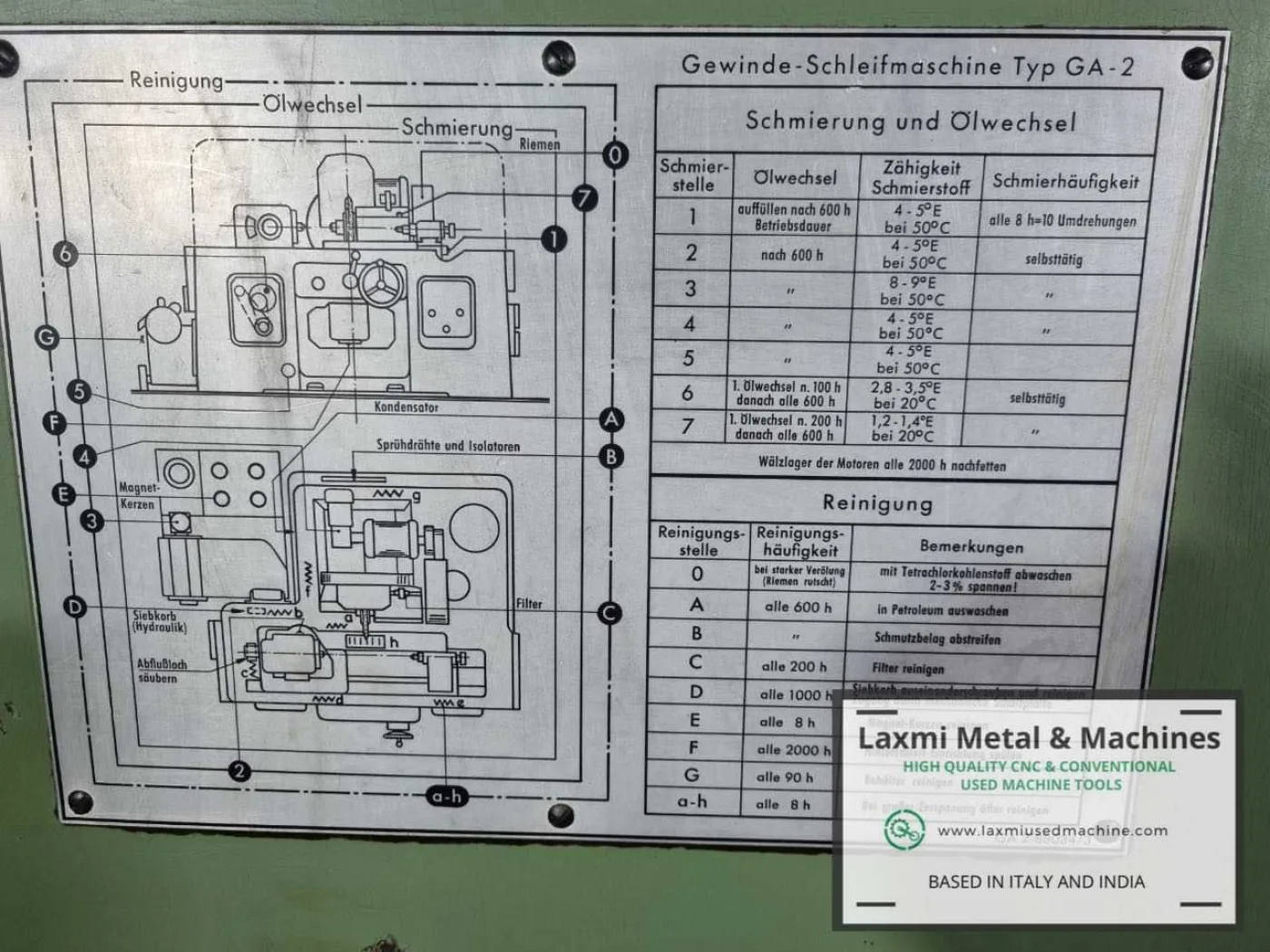 THREAD GRINDER, MSO - GA2 [N°1] - Laxmi Metal & Machines, Rohtak - 7