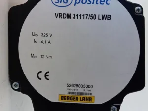 Berger Servo Motor VRDM31117/50 LWB