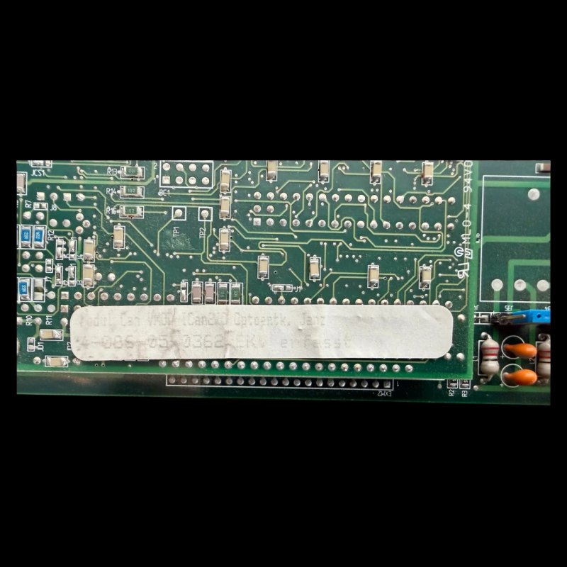 HOMAG Homatic JANZ Multi E/A VMOD IO/S Trägerkarte Art.-Nr. Art.-Nr. 4-086-05-0330 / 4086050330