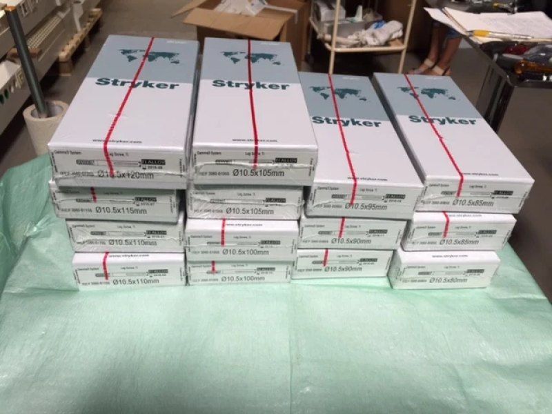 Stryker Gamma 3 System Osteosynthese-Material-Titan (Paket 3)
