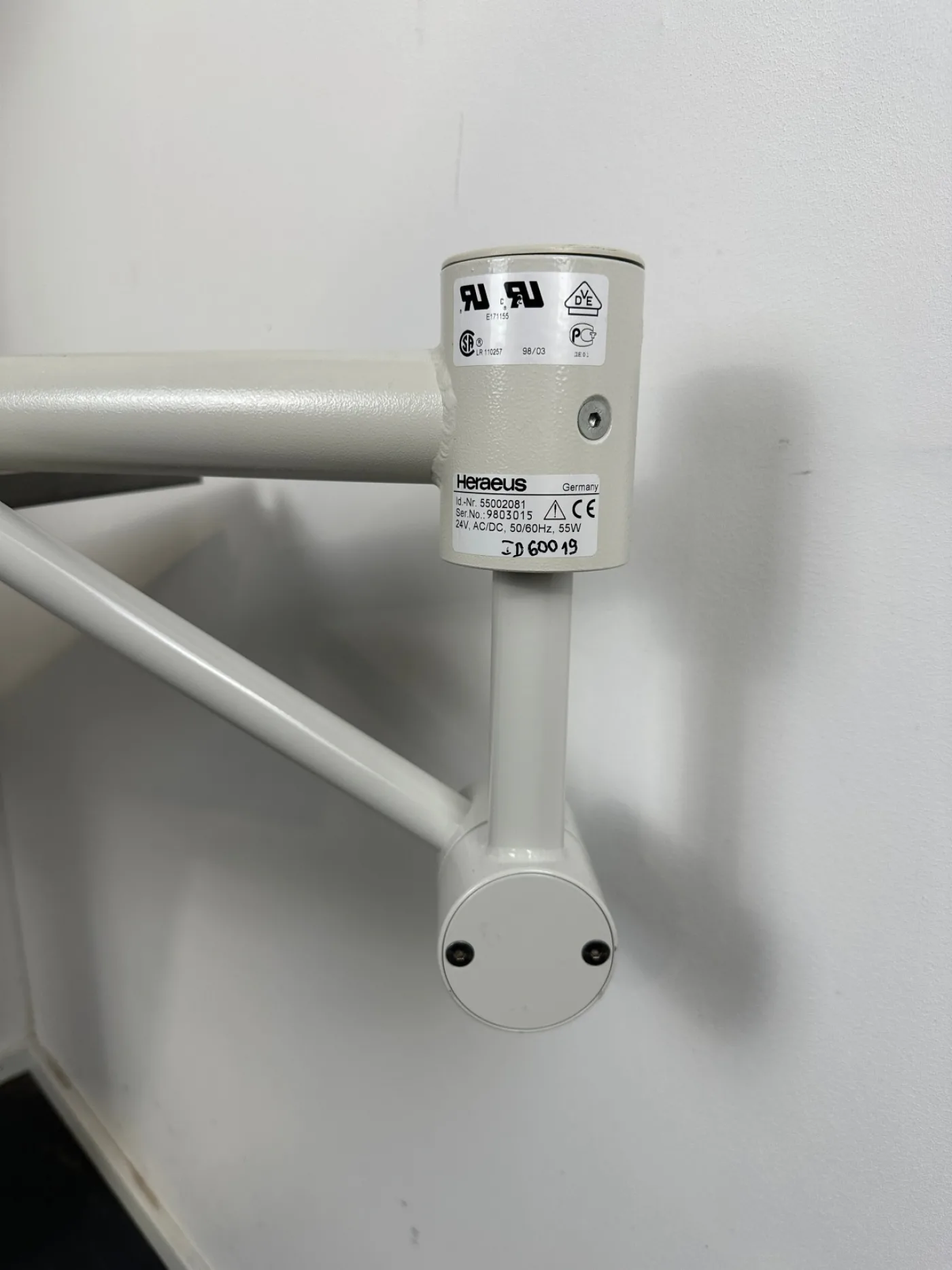 Heraeus Hanaulux Blue 30 OP-Lampe Deckenmontage - 4