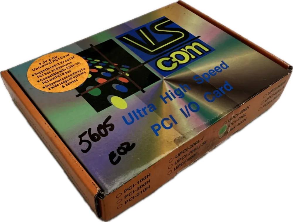 VScom UPCI-400L PCI 32 bit, 4x RS232