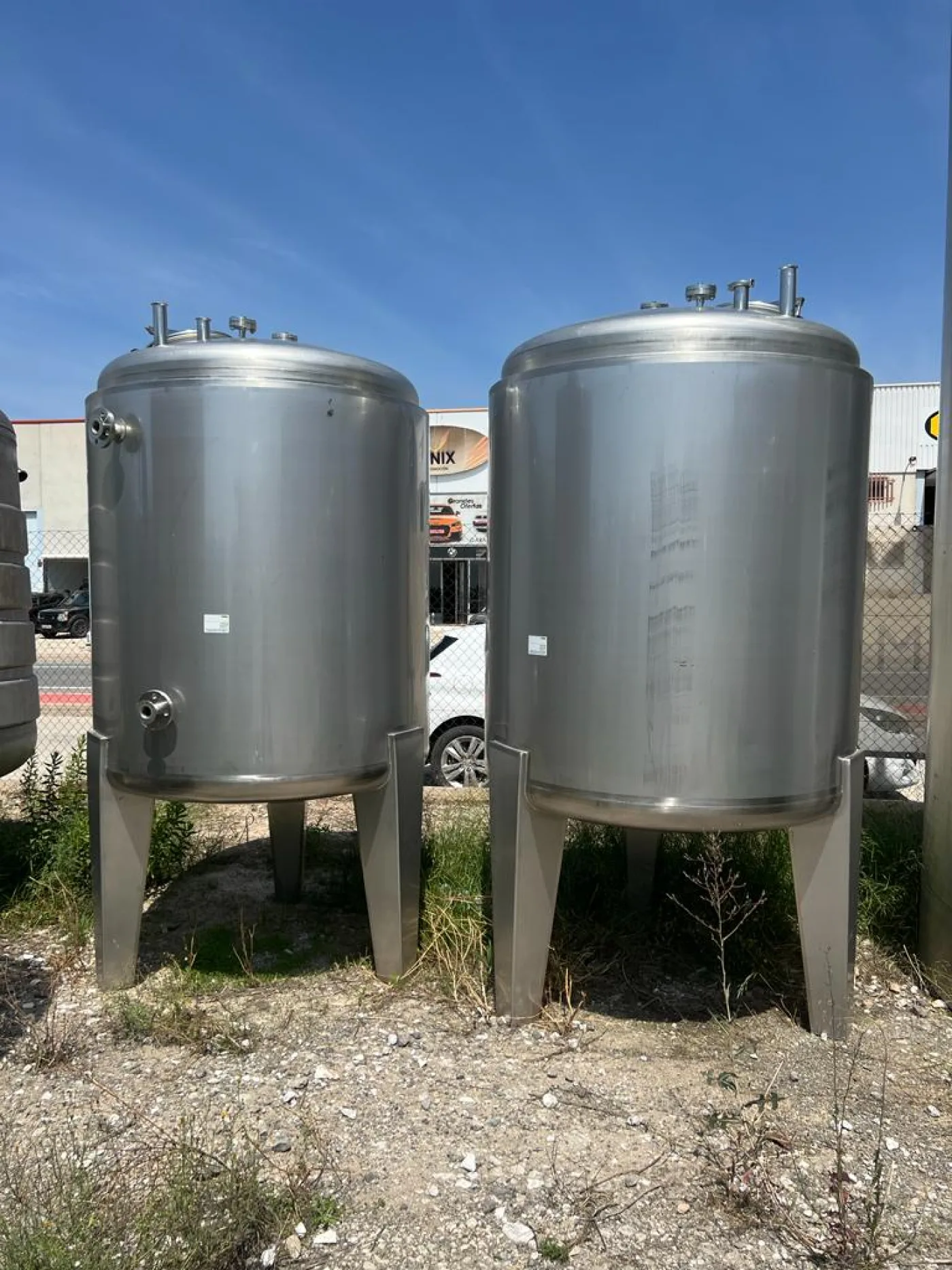 Depósito isotermo 2.500 litros en acero inoxidable AISI316 - 1