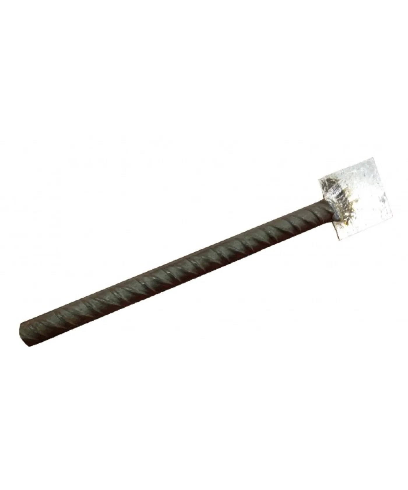 Perno acero corrugado con soporte diana (25 cm) - 1
