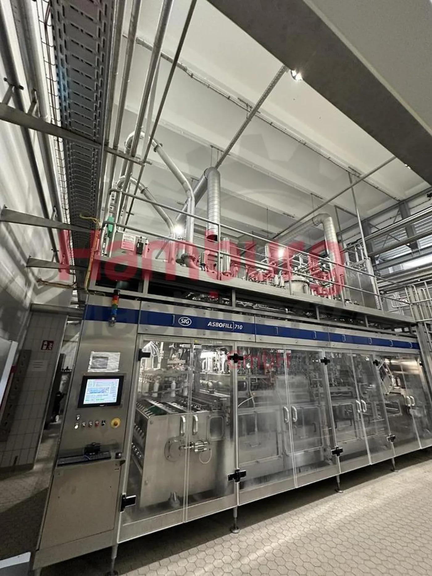 Aseptic PET Bottle filling machine - SIG Asbofill 710 - 3