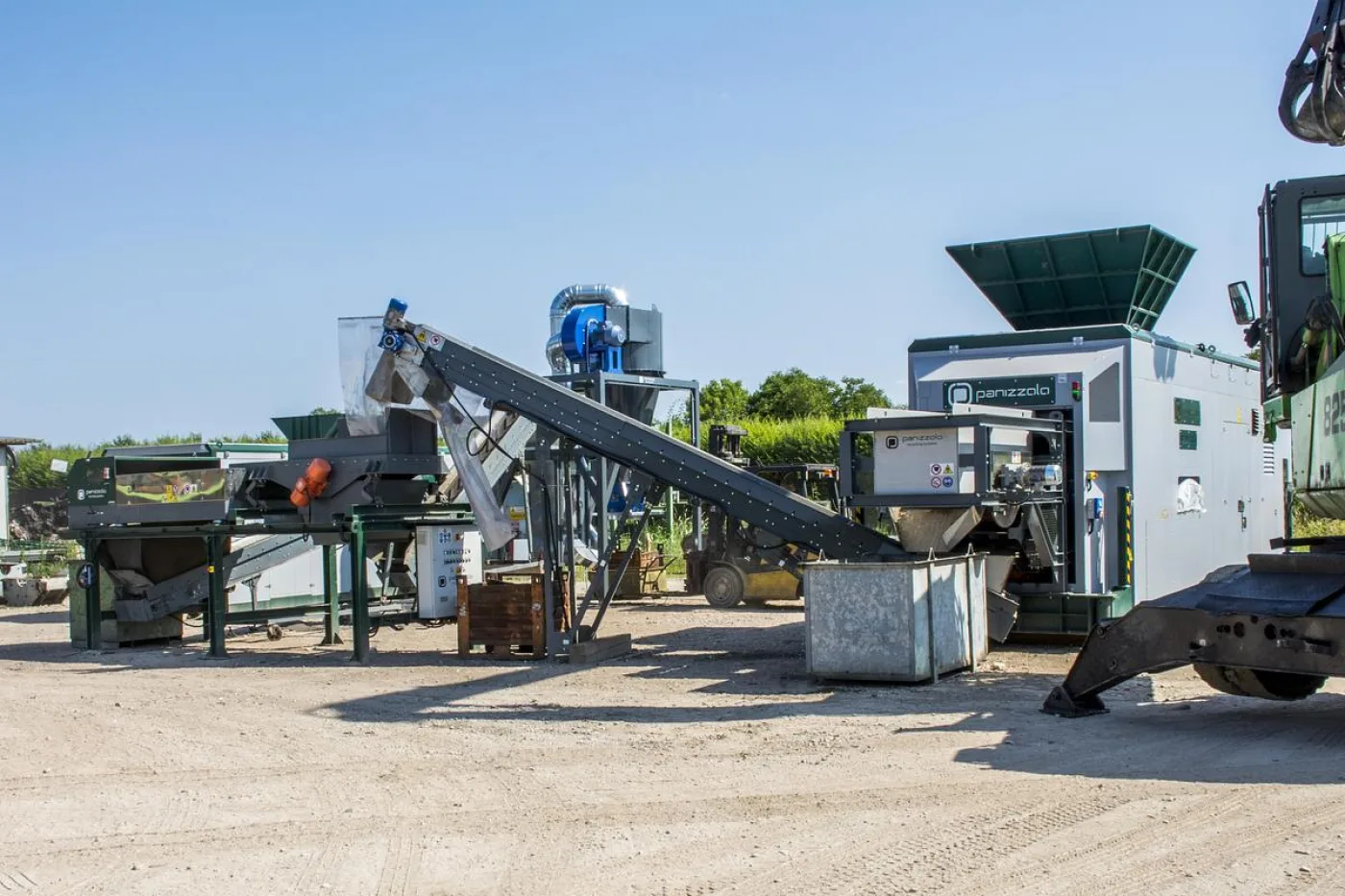 Panizzolo Flex 1000 Mobile Drum Hammer Mill - 6