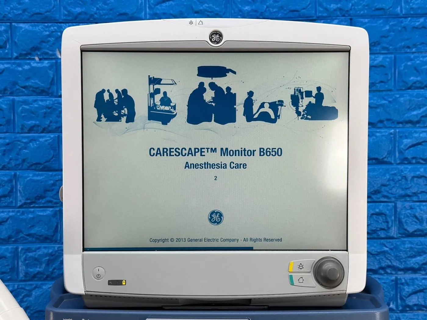 Dräger Fabius Tiro YOM: 2011 Include GE B650 Patient Monitor YOM: 2013 With SPO2 & ECG Cables - 4