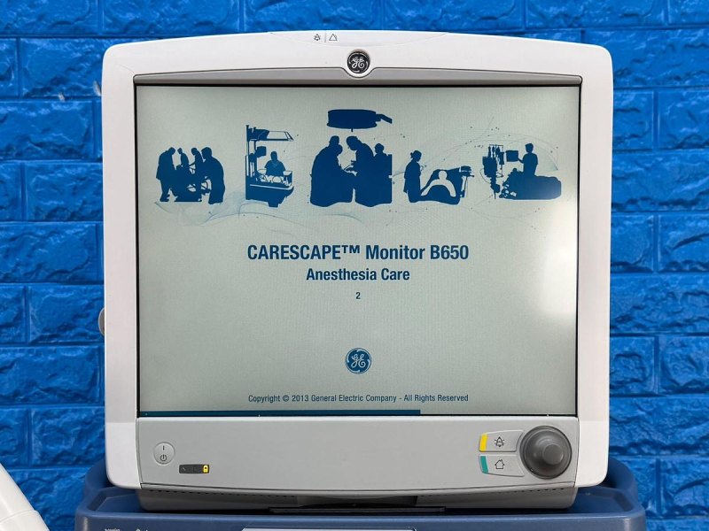 Dräger Fabius Tiro YOM: 2011 Include GE B650 Patient Monitor YOM: 2013 With SPO2 & ECG Cables