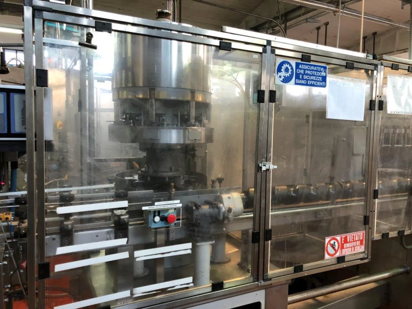 BERTOLASO CORKING MACHINE DELTA 408 TO 8 HEADS FOR NATURAL CORK, SECOND-HAND MACHINE - 5