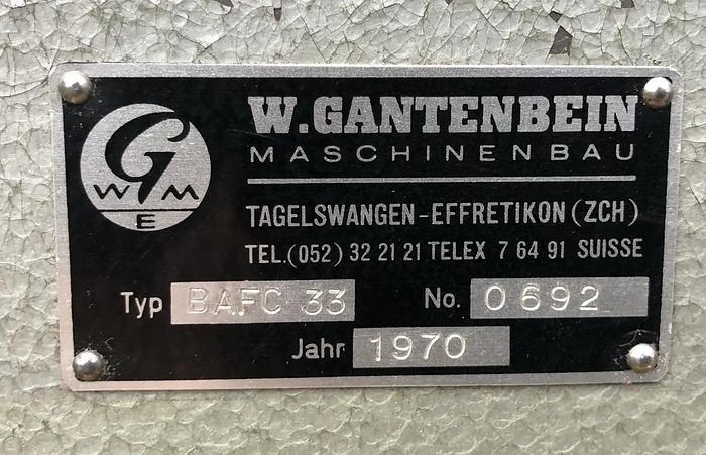 Gantenbein Bufalo BAFC-33 - 7