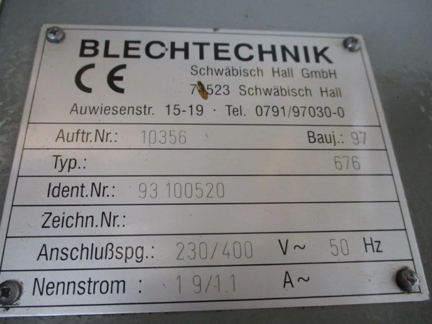676 BLECHTECHNIK 1997 - 3