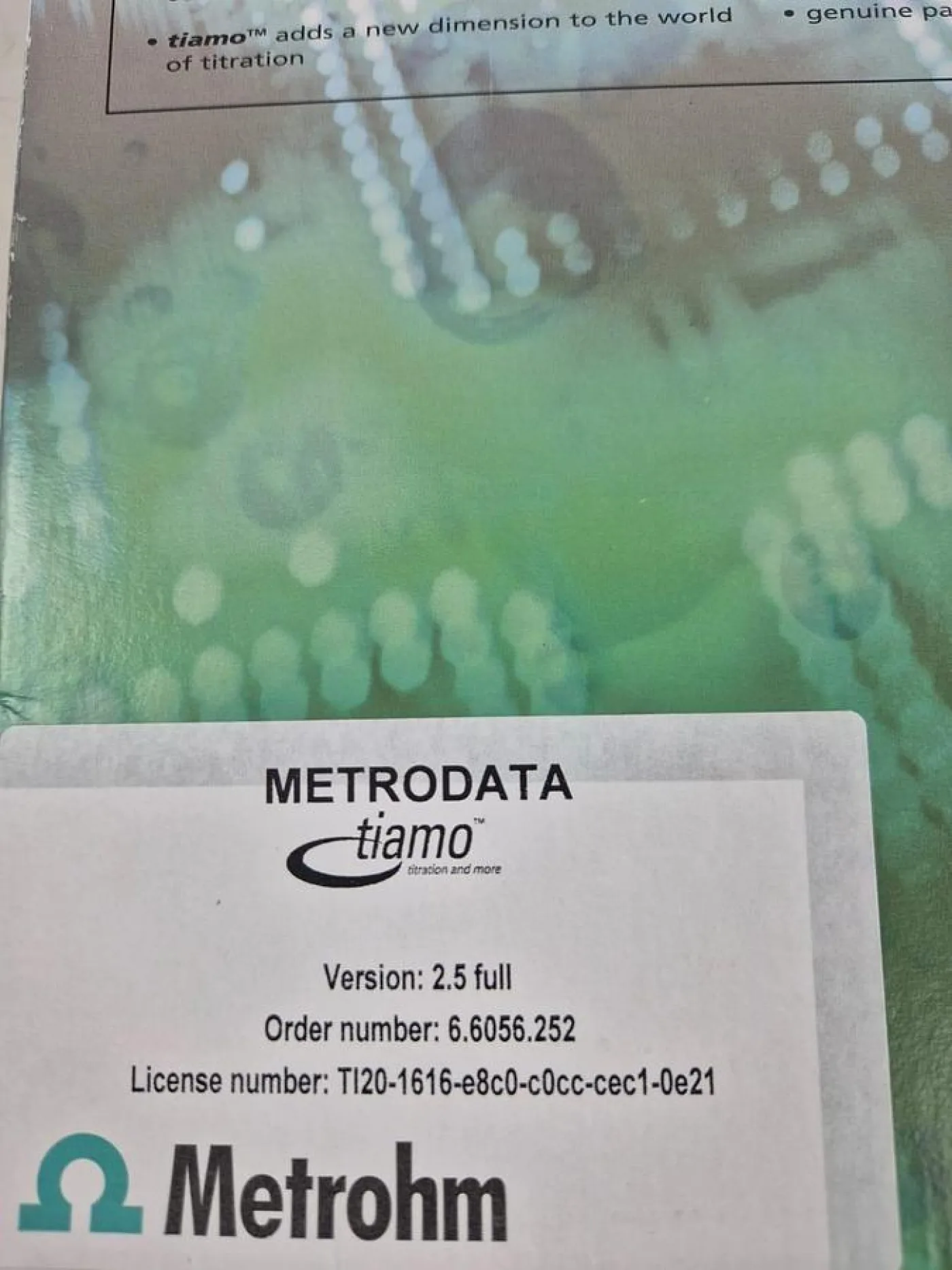 Metrohm 852 Tiranda Titration System - 5
