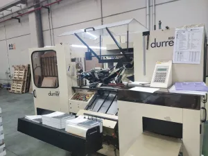 Durrer Rega 4 index cutting machine