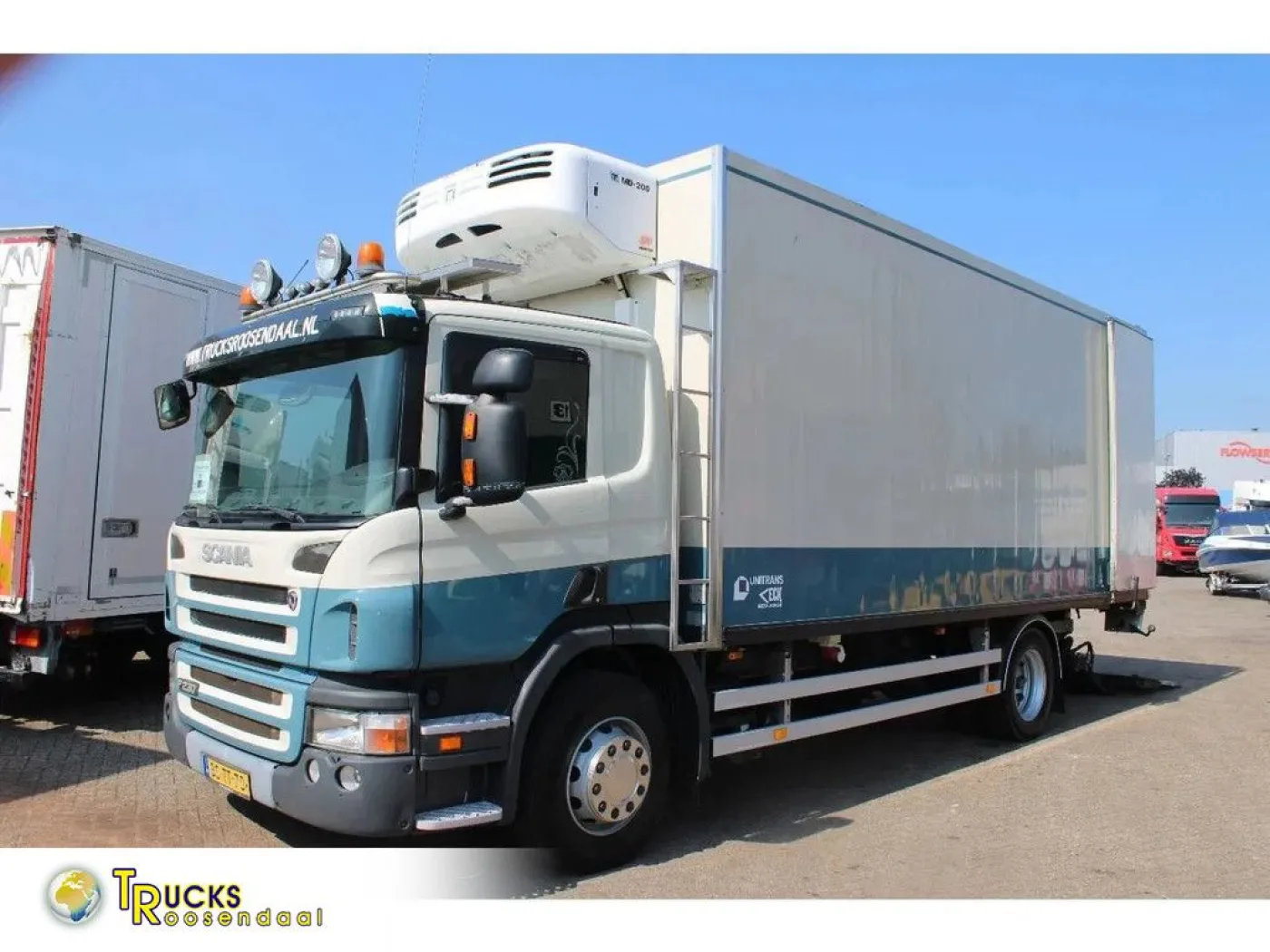 Scania P230 + thermo king + lift - 1
