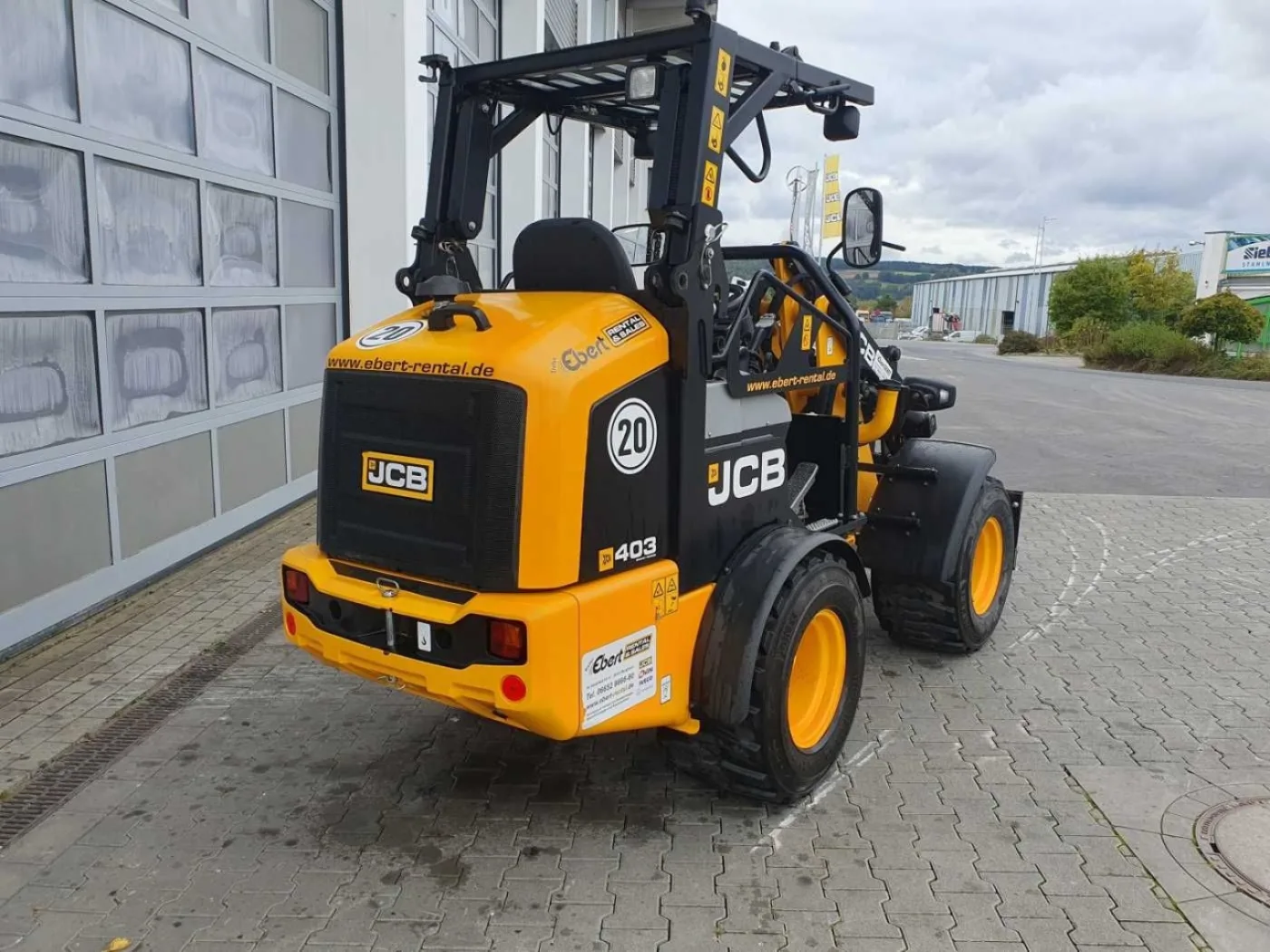 Jcb 403 Klappdach / Schaufel - Gabel / nur 152h! - 5