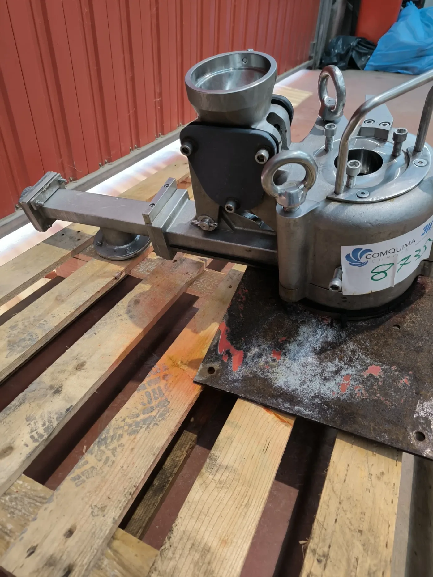 AIR CLASSIFIER MICRONIZER MILL HOSOKAWA MICRON PROCESS MS20 STAINLESS STEEL - 6