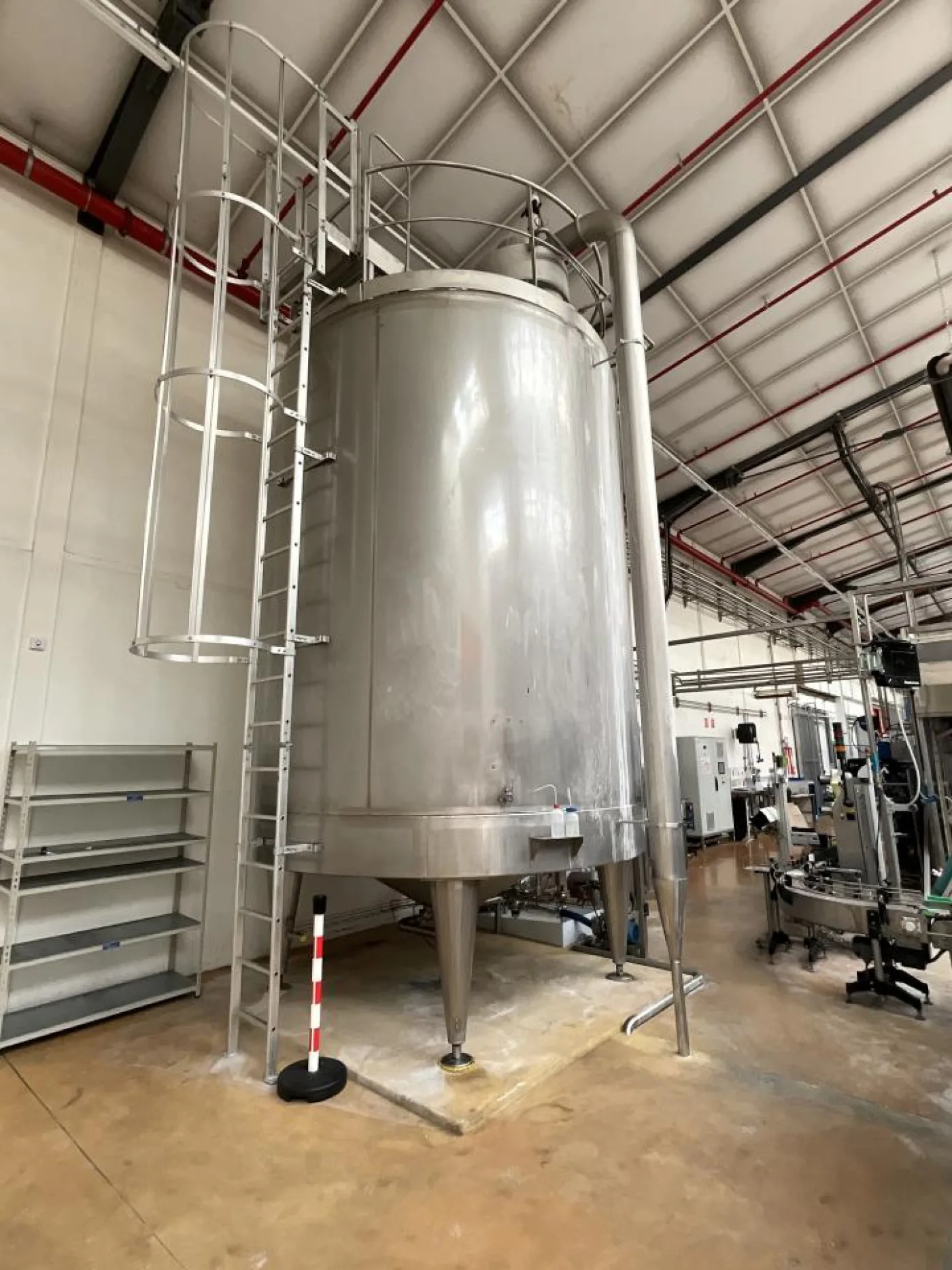 2013 Goavec Engineering Goavec Engineering 27700 Litre Vertical Stainless Steel CIP Mixing Tank - Line 7 - 5
