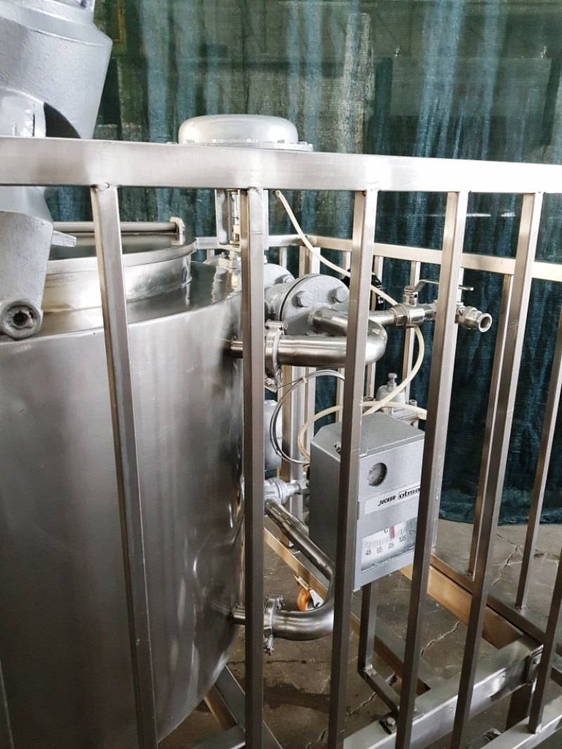 SERBATOIO CARRELLATO INCAMICIATO – TERMOINDUSTRIALE – MOD. 300 L