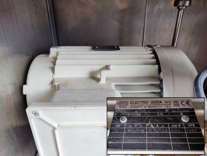 Chemtech Chemetator 212 W + Crystalliser WH35F "fat/ margarine cooler" - Scraped surface heat exchanger