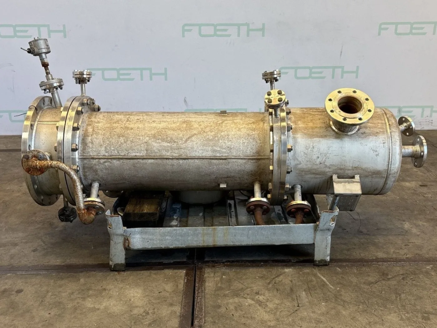 Buss-SMS Falling Film Gas Cooler (3.15 m2) - Shell and tube heat exchanger - 3