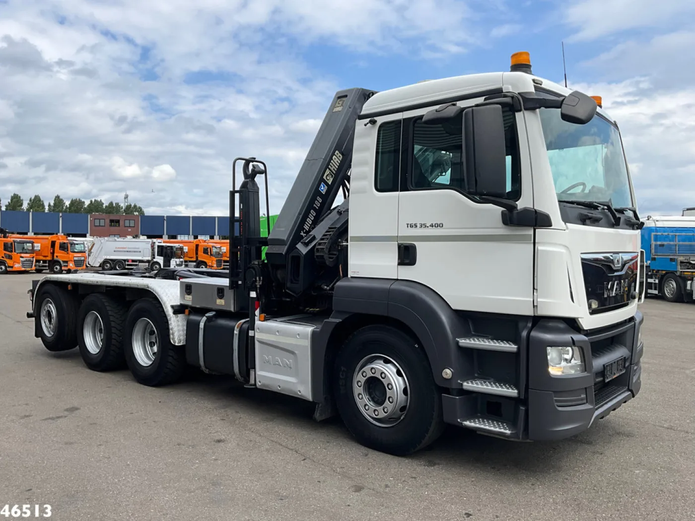 MAN TGS 35.400 8x4 Euro 6 Hiab 18 Tonmeter laadkraan Just 142.960 km! - 6