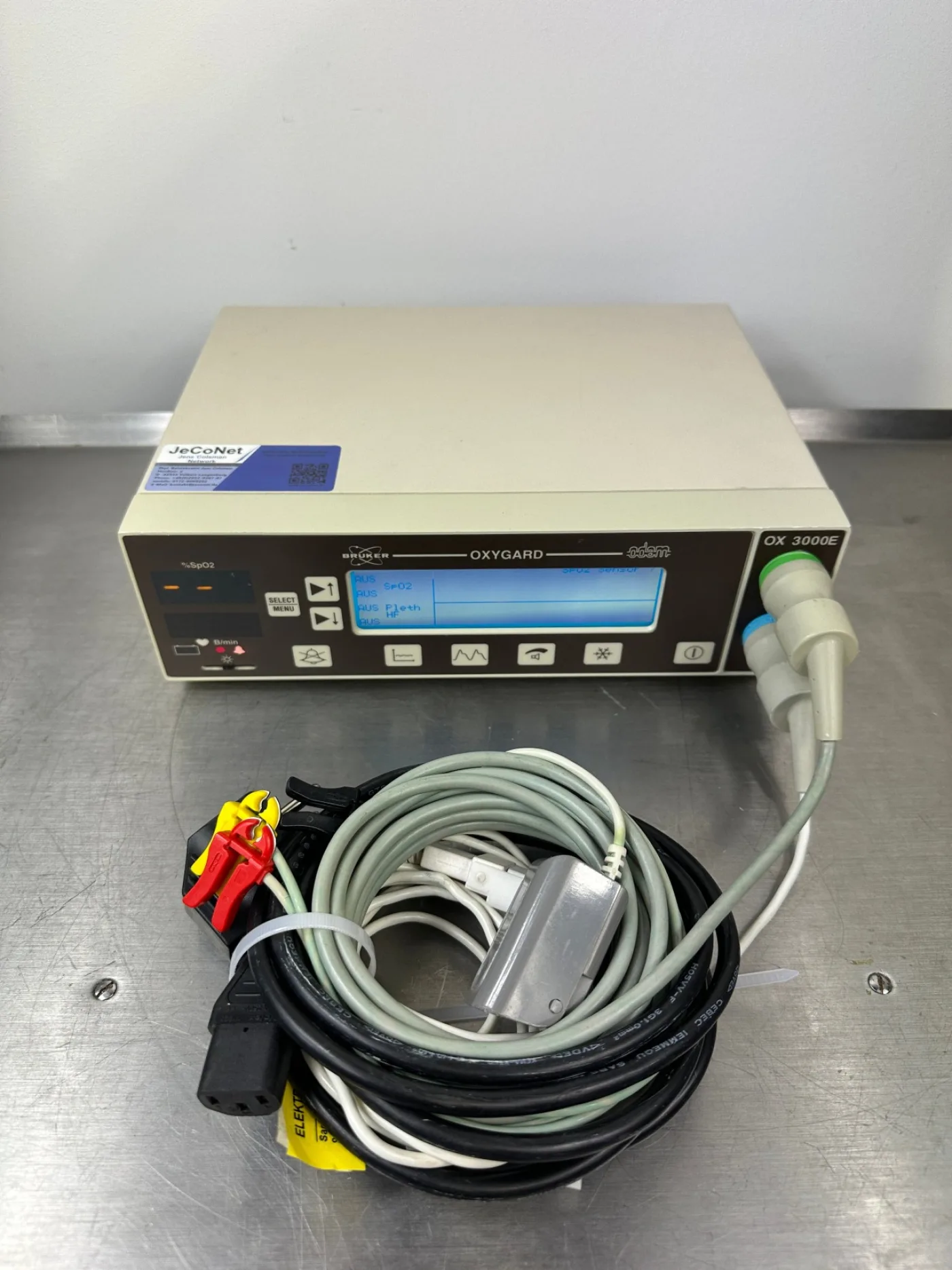 Bruker Oxygard OX 3000E Model: 70750A6 Sauerstoffmonitor - 1