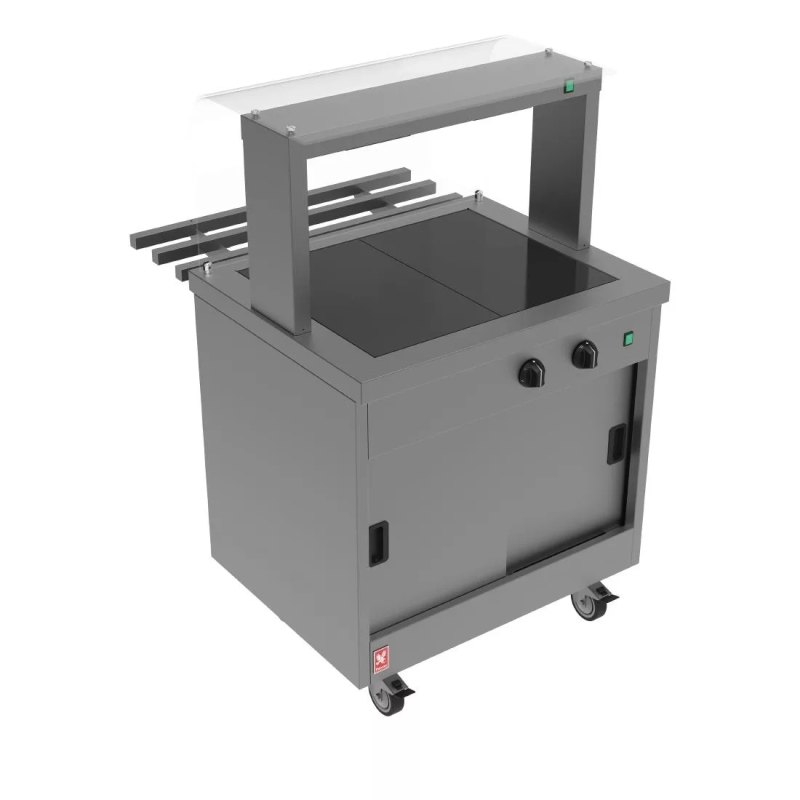 Falcon Hot Cupboard Servery Counter FC2-T - islandcatering