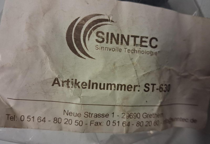 Sinntec Schlauchanschluss ST-630