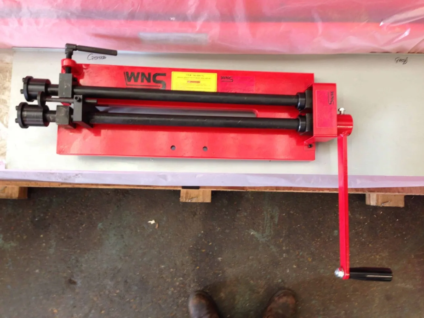 WNS Heavy Duty Manual Bead Roller 464mm - WNS - W. Neal Services Ltd - 3