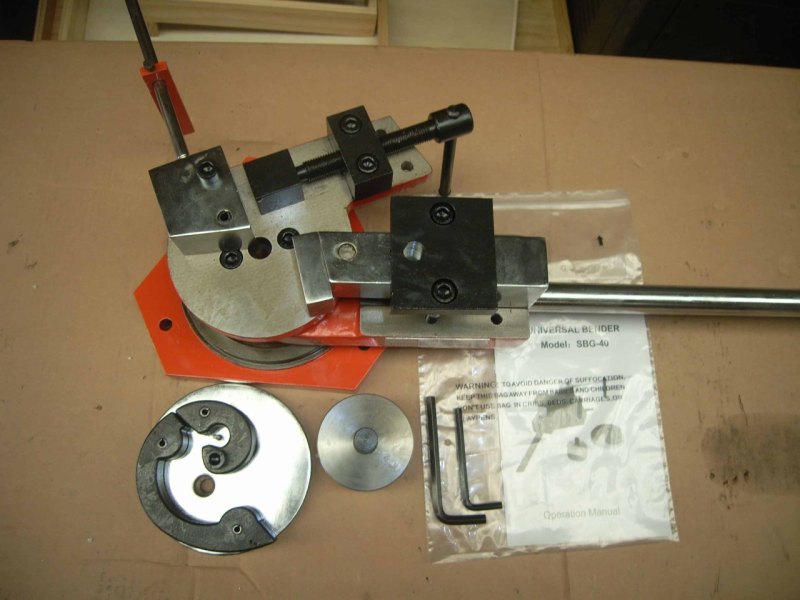 WNS Bar & Scroll Bender 40mm - WNS - W. Neal Services Ltd