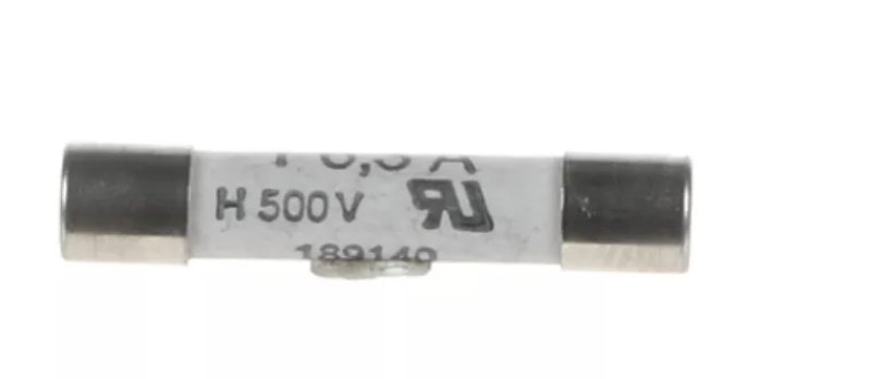 Rational Pack Of 10 Slow Blow Fuses 6.35X32mm 6.3A - 4001.0224P - islandcatering