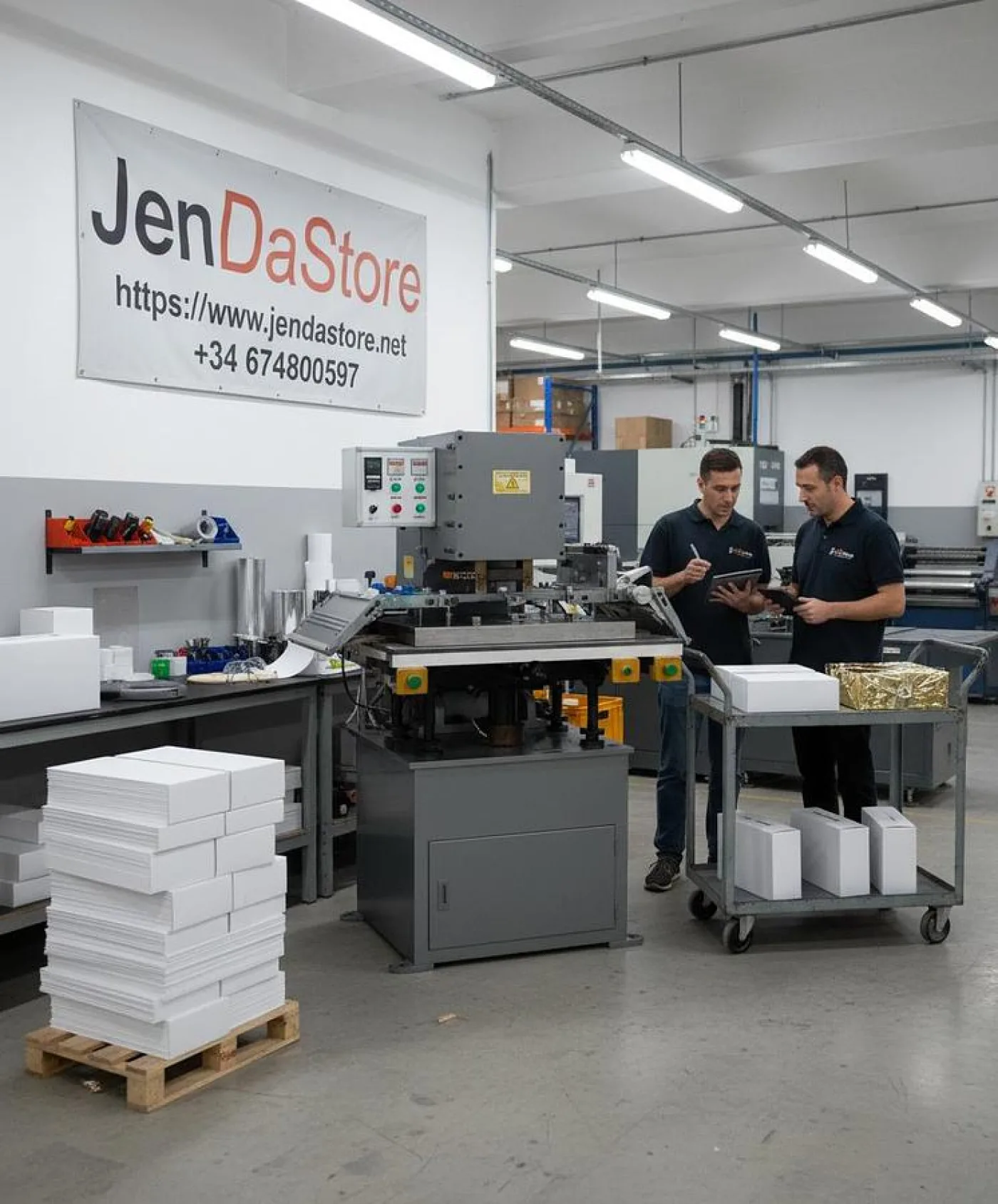 🔝 Máquina de Estampado en Caliente Gran Formato JDS-TJ-23D 🔝 - 2