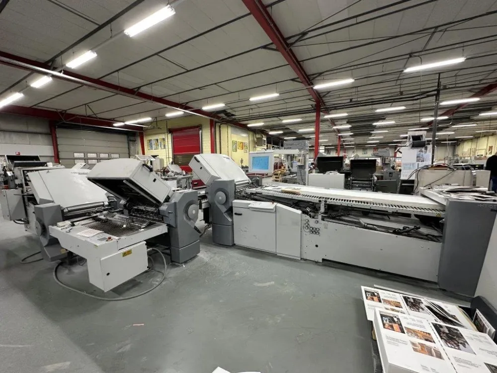 Heidelberg Stahlfolder TH82/442 piegatrice tutte tasche