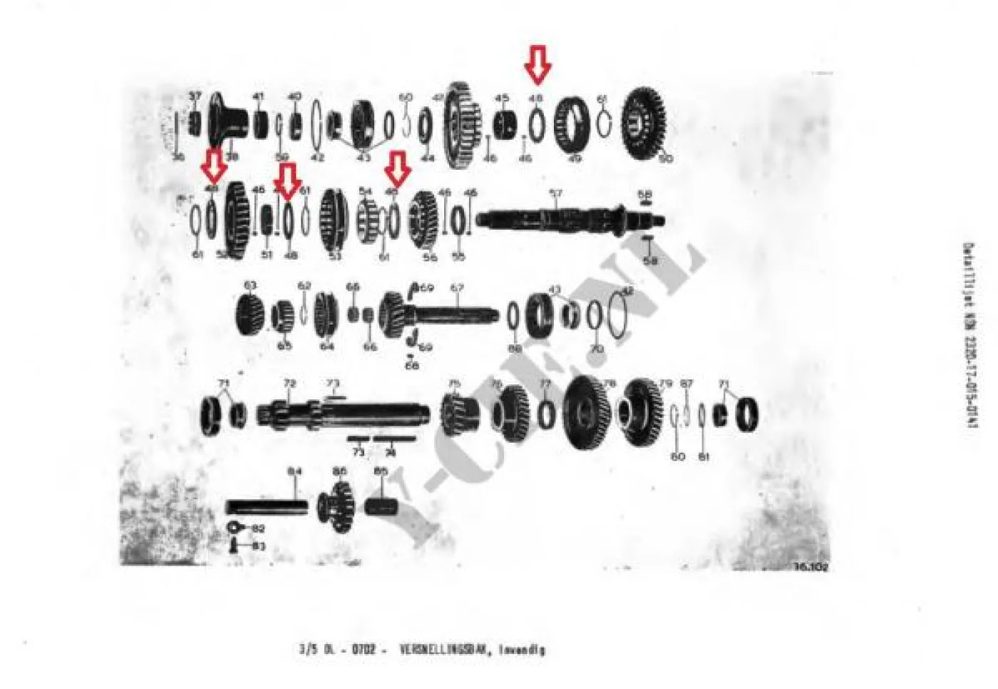 Inwendig getande ring - 4